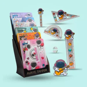 نام محصول ست اندازه گیری (خط کش، گونیا، نقاله) کد محصول ST 85119 S